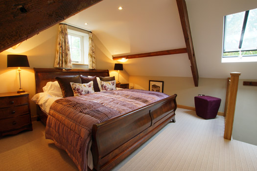 First bedroom at The Bothy, thoughtfully furnished for a restful night's sleep